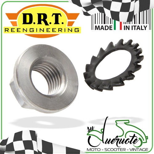 DADO FRIZIONE DRT CAMPANA ALBERO MOTORE GHIERA BULLONE VESPA 1948-1994 PIAGGIO - Foto 2 di 2