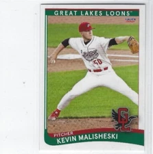 2021 Great Lakes Loons (Class A-Los Angeles Dodgers) Kevin Malisheski