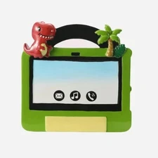 Black and Green Ipad for Boys Personalized Christmas Ornament-Tablet for Boys C