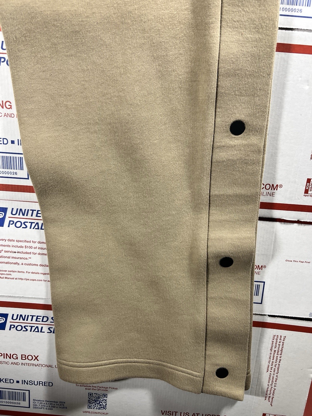 Nike Sportswear Tech Fleece Breakaway Tan Open Hem Sweatpants Men’s Sz XL BAGGY thumbnail 2