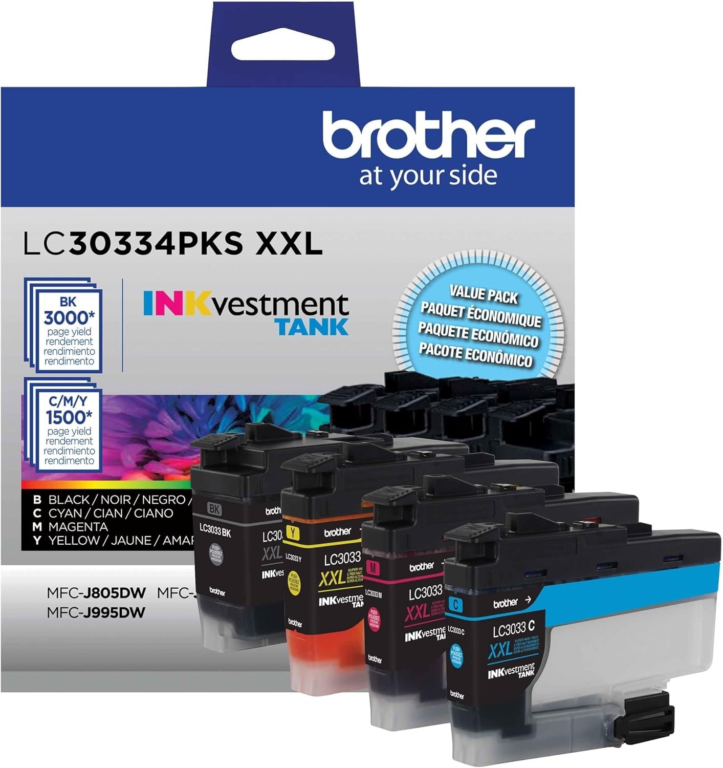 Lot of 12 Brother Genuine LC3033 Ink TN820 Toner DR360 DR630 DR730 Drums 952XL photo 2
