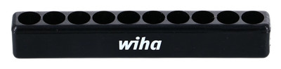 Wiha 91396 10 Piece Black Holder for 1/4 Bits