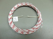 62 feet 20 AWG Silver Plated PTFE Teflon R Wire wht/red/grn 7 strand SPC