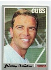 1970 Topps #375 Johnny Callison - Chicago Cubs EX-EXMINT