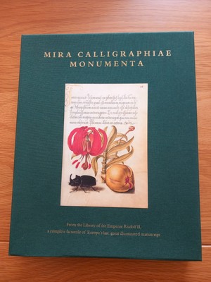 Mira Calligraphiae Monumenta sixteenth century book  in presentation box  rare