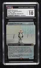 Extended Art - Solemn Simulacrum (Surge Foil) Surge Foil CGC 10 Gem Mint