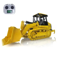 US Stock JDM Model 1/14 Metal Tracked RC Hydraulic Loader JDM-188 W/Flysky I6S