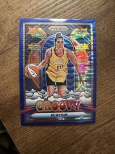 Panini 2025 Prizm WNBA Kelsey Plum Groovy! Blue Pulsar Prizm #5 /199