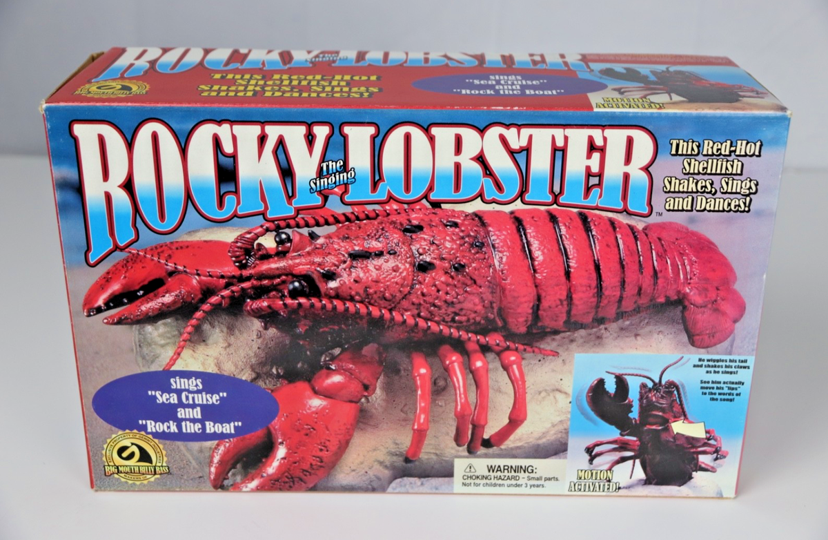 Gemmy Rocky The Singing Lobster - Red for sale online | eBay