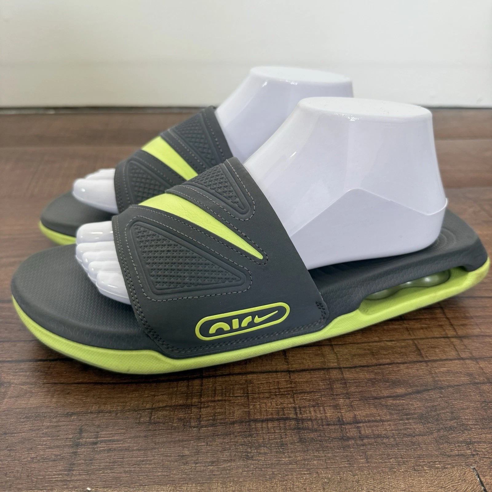 Nike Air Max Slides Uomo Taglia 8 Cirro Grigio Volt Taglie DC1460 003