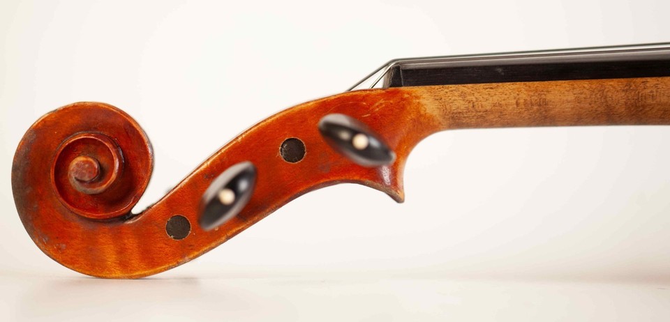 Very old nice 4/4 violin violon viola Geige Bratsche labeled JOSEPH ...