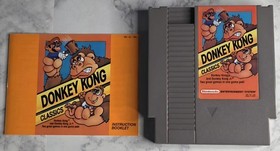 Donkey Kong Classics (Nintendo Entertainment System, NES) Cib Complete - Tested