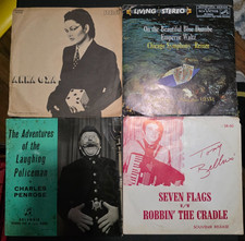 BIN Lot of 22 Various Genre/Mixed Bag 45s / 7" Singles w/ Original Pic Sleeves