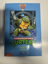 NECA Teenage Mutant Ninja Turtles Pizza Club Leonardo Leads New Sealed TMNT NIB