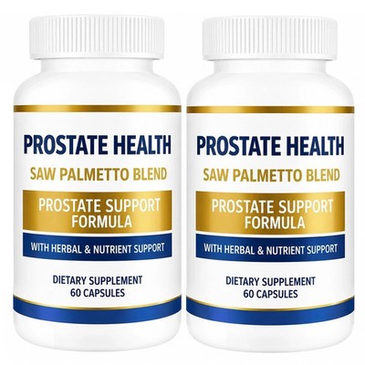Prostate Health Support Supplement Advanced Herbal Formula Blend - 120 Capsules