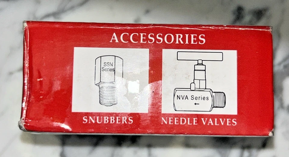 NEW - WINTERS Liquid Filled Pressure Gauge PEM201 2" 1/4" NPT BTM 0-60 psi KPA - Image 4 of 4