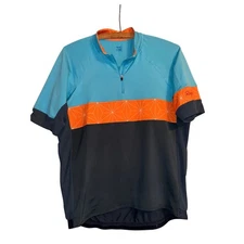 Rapha Race to The Sun Mens XL Jersey Short Sleeve 1/4 zip Cycling Racing Gorp