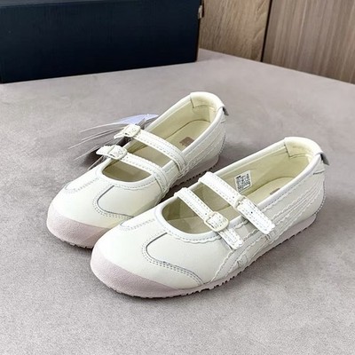 New Patou x Onitsuka Tiger Mexico 66 Tgrs Ivory Cream Ballet Flats 1182A660-752