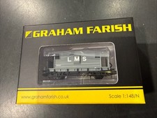 Graham Farish N Gauge 377-310C LMS 20 Ton Brake Van LMS Grey NEW