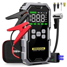 6000A Car Jump Starter with Air compressor Booster Jumper Power Bank Car Battery