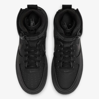 Nike Air Force 1 Boot All Black Anthracite Leather High-Tops Sneakers Size 13 19036305_41482201_322.jpg main image 2