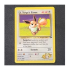 Lt. Surge's Eevee 40 HP Gym Challenge Unlimited Uncommon Basic 51/132 English