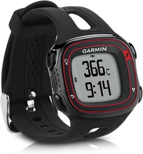 Garmin Forerunner 10/15 Replacement Strap – L Size Silicone Watch Band, Black
