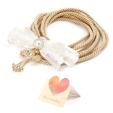 Gold Traditional Catholic Wedding Lazo Ceremony Cord Lasso de Boda Wedding