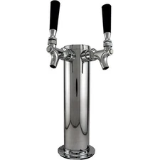 Beer Faucet Draft Double Tower keg Kegerator