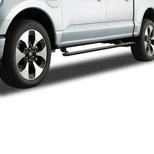 Black Horse Elite Retractable Power Board Running Boards Black fit 19-24 Ram1500