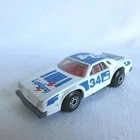 VTG LESNEY ENGLAND MATCHBOX 1:64 DIE-CAST #34 CHEVY STOCKER WHITE LIGHTNING EXC
