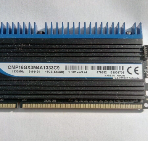 Corsair Dominator 1x4GB DDR3 1333 MHz Memory CMP16GX3M4A1333C9 - Picture 2 of 2