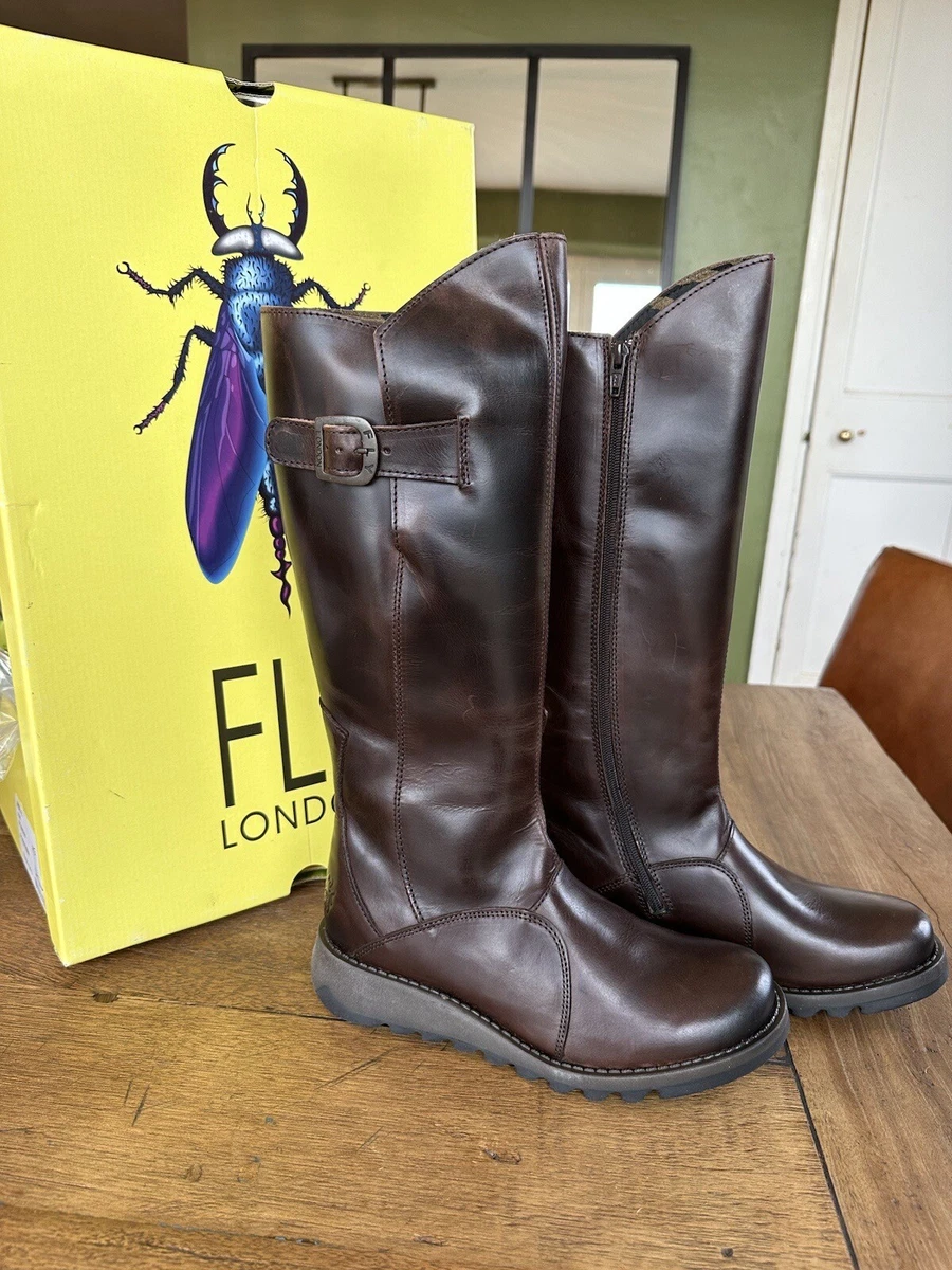 Fly london mol knee 2025 high boots