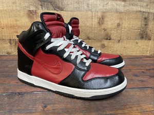 red nike sb dunks high