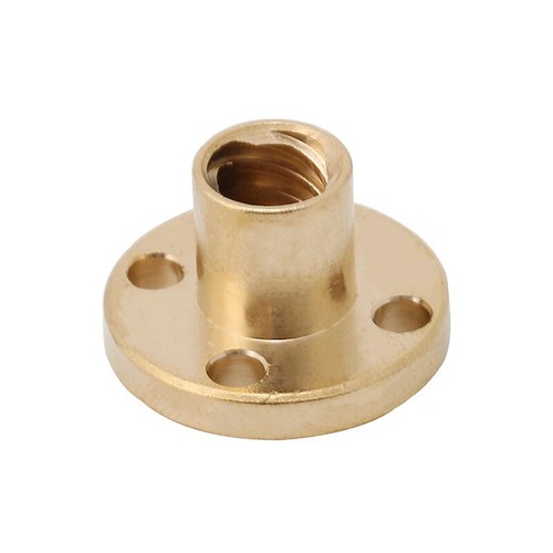 Trapezoidal T8 Screw Nut 8mm Copper Screws For Stepper Motor Lead Screw Diameter - 第 5/9 張圖片