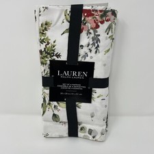 Ralph Lauren Napkins Set of 4 Christmas Holiday Pine Cones 20x20 Cotton