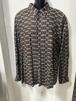 bellini dress shirts Georgio Bellini designer Tan dress shirt long