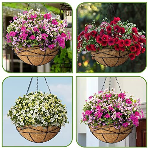 2 Pack 16 Inch Round Replacement Coco Liners for Hanging Basket 16 inch-2 Pack - Picture 6 of 7