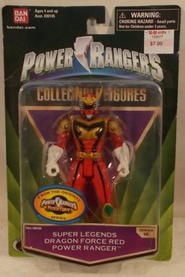 Power Rangers Mystic Force Legends Dragon Force Red Ranger Heroes Series 18 MOC
