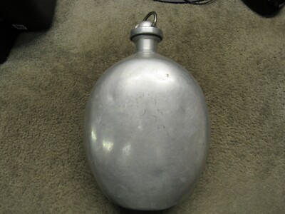 Vintage US Landers Frary & Clark Aluminum Canteen New Britain Conn U.S.A. DENTED