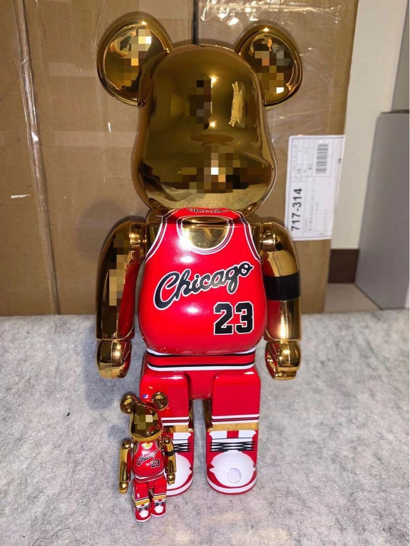 BE@RBRICK Michael Jordan 1985 ROOKIE JERSEY 100% 400 BE@RBRICK Michael Jordan 1985 ROOKIE JERSEY 100% 400