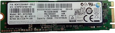 00UP624 Lenovo SSD 256GB M.2 2280 SATA 6G For Yoga 2 13 80DN