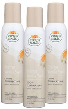 Citrus Magic Natural Odor Eliminator Air Freshener Spray, Orange-Vanilla Swirl