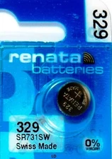 329 RENATA SR731SW SR731 WATCH BATTERIES New Authorized Seller
