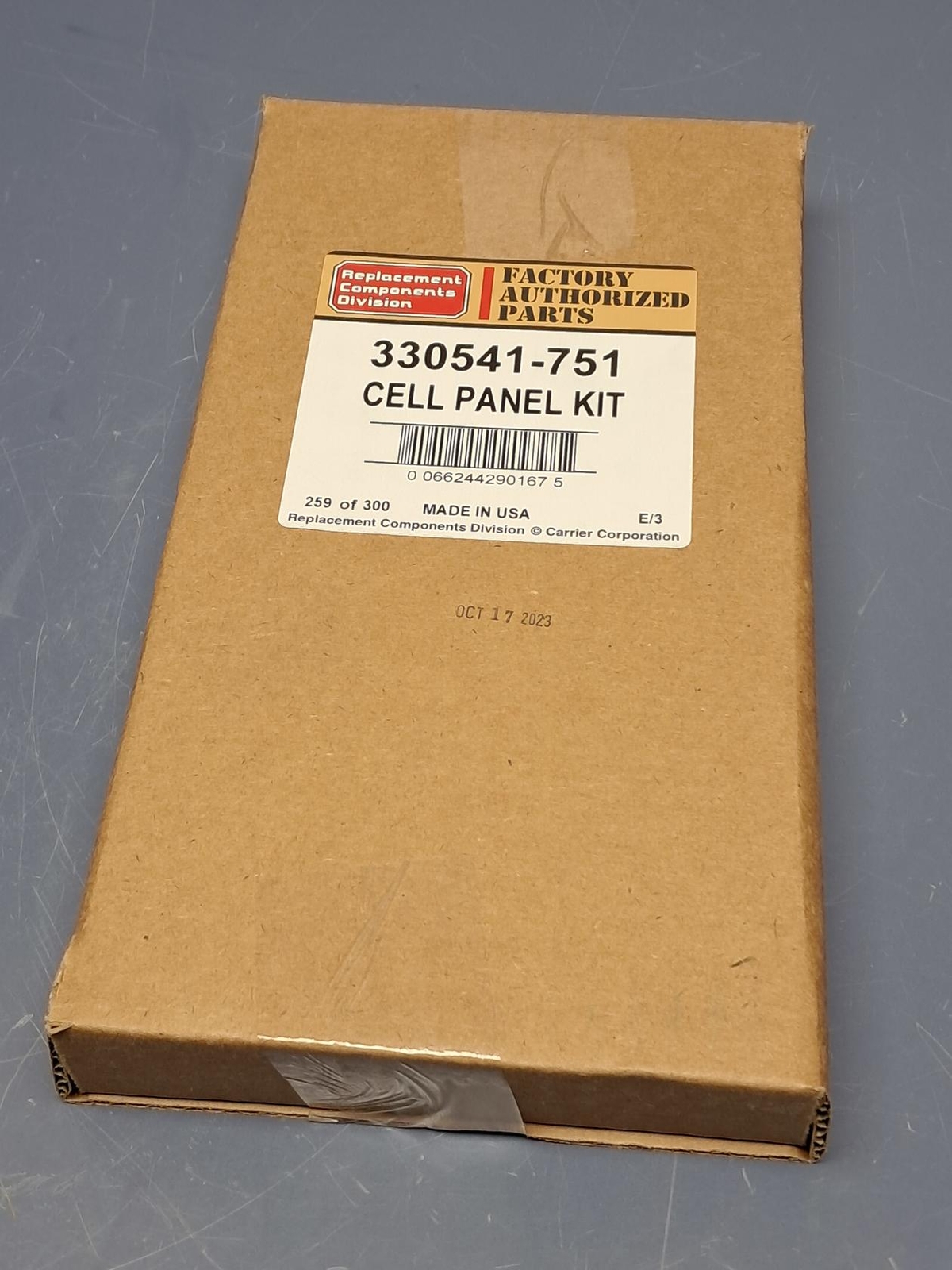 Factory Authorized Parts 330541-751 xS Cell Panel Kit Carrier Furnace