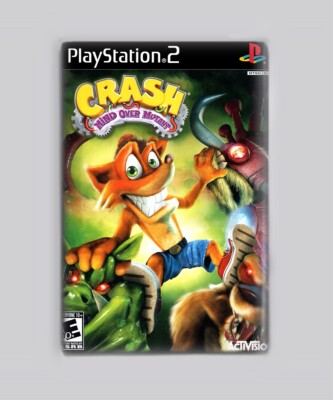 CRASH BANDICOOT MIND OVER MUTANT PS2 - 2''x3'' FRIDGE MAGNET (playstation 2 retro