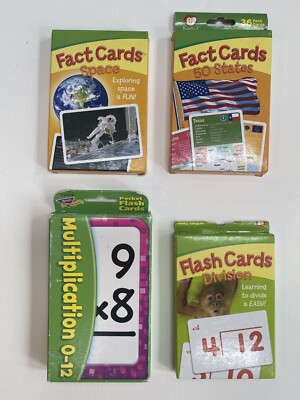 Lot Of 4 Kids Flashcards