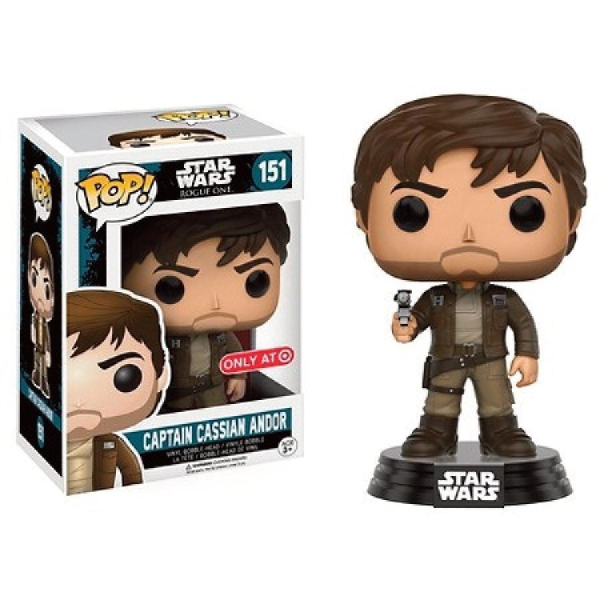 En Oferta Figurine Funko! Pop - Star Wars - Captain Cassian Andor Brown Jacket - N°151