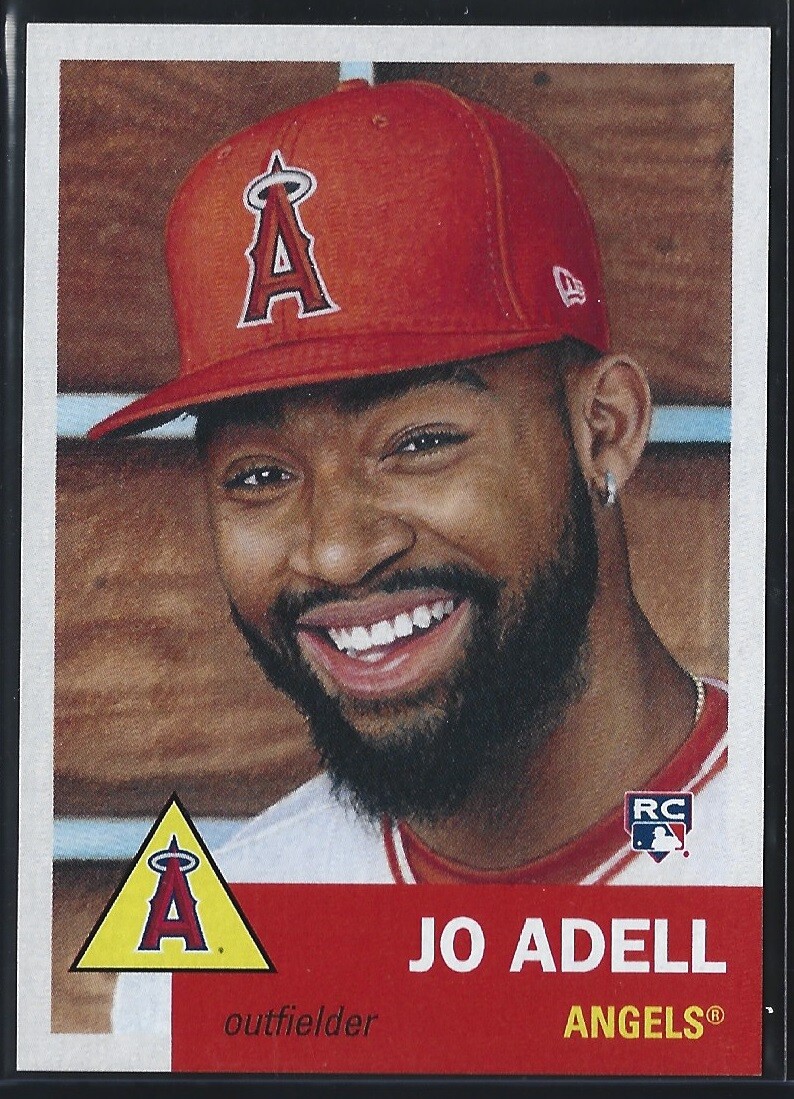 2021 TOPPS LIVING SET # 386 JO ADELL RC Rookie Los Angeles Angels 5,513 PR a