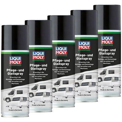 Camping Pflege und Gleitspray 21808 Liqui Moly 5 X 200 ml Wohnmobil Wohnwagen